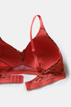 Zivame Zellij Dreams Padded Non Wired 3/4th Coverage T-Shirt Bra - Spiced Coral — thumbnail 5